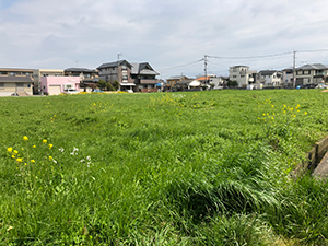 住宅地内の遺跡の保存の検討（久留米市）イメージ