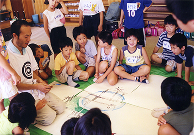 母校・大野台小学校でのワークショップ《泉の話》【神奈川】